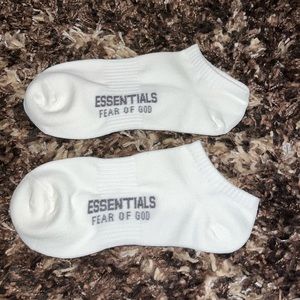 White Essentials Fear Of God Socks